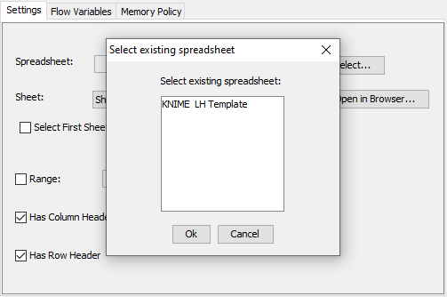 Google Sheets Reader Writer Appender Updater Only Sees One Sheet And Unable To See Others Or Change The Selection Knime Analytics Platform Knime Munity Forum